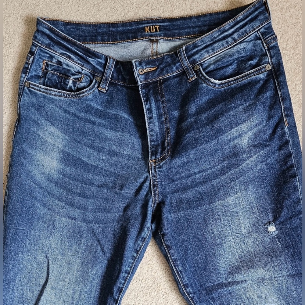 Kut from the Kloth High Rise Boyfriend Jeans